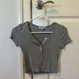 soft cropped tee